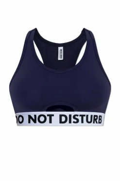 Moschino NAVY BLUE Bra with logo