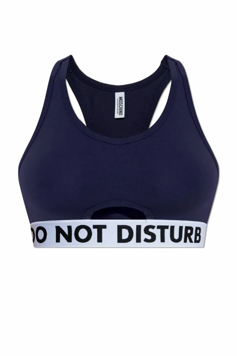 Moschino NAVY BLUE Bra with logo