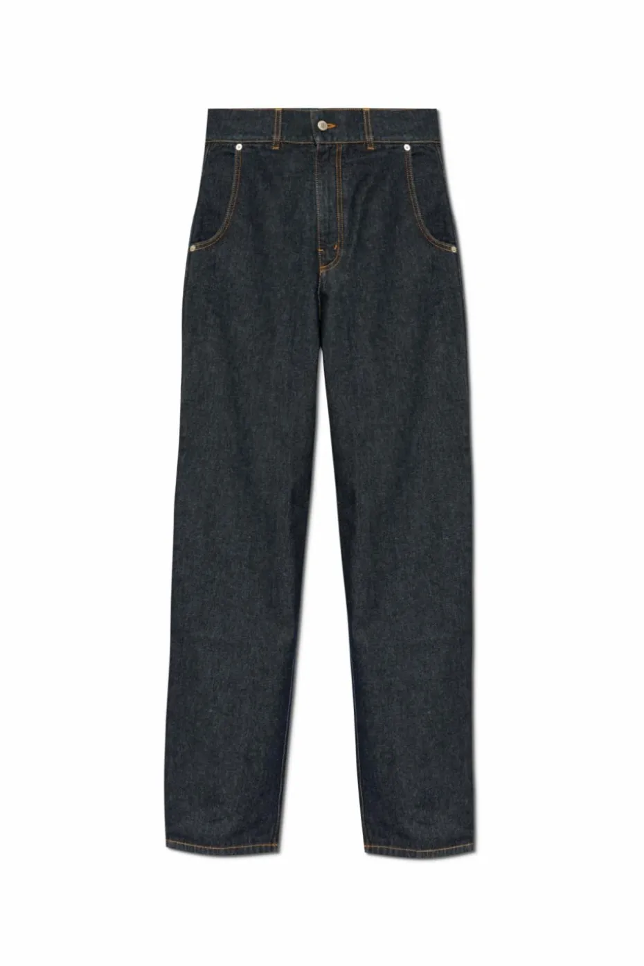 Moschino NAVY BLUE High-waisted jeans