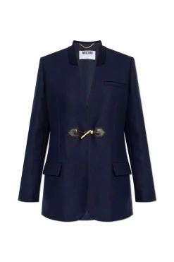 Moschino NAVY BLUE Wool blazer