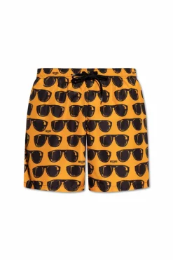 Moschino ORANGE Swim trunks