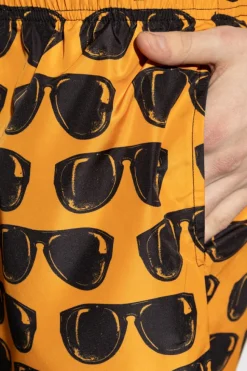 Moschino ORANGE Swim trunks