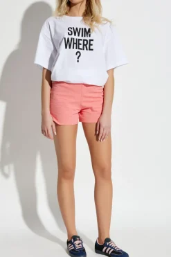 Moschino PINK Logo shorts