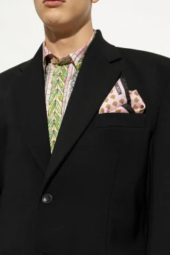 Moschino PINK Silk pocket square
