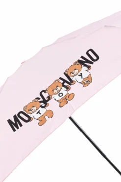 Moschino PINK Umbrella with logo