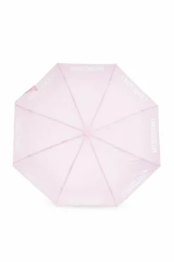 Moschino PINK Umbrella with logo