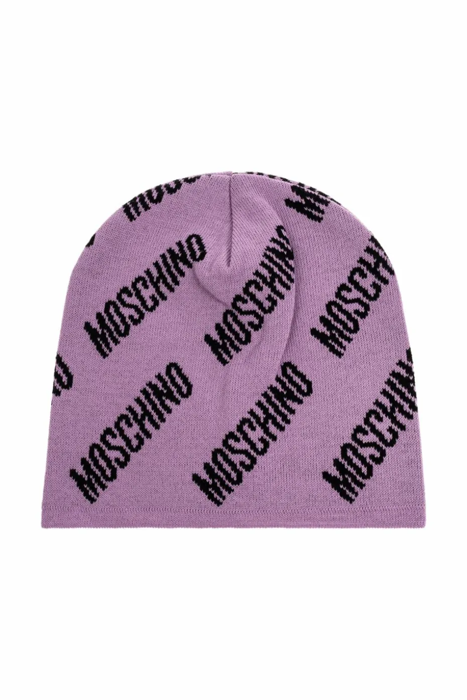 Moschino PURPLE Monogram cap