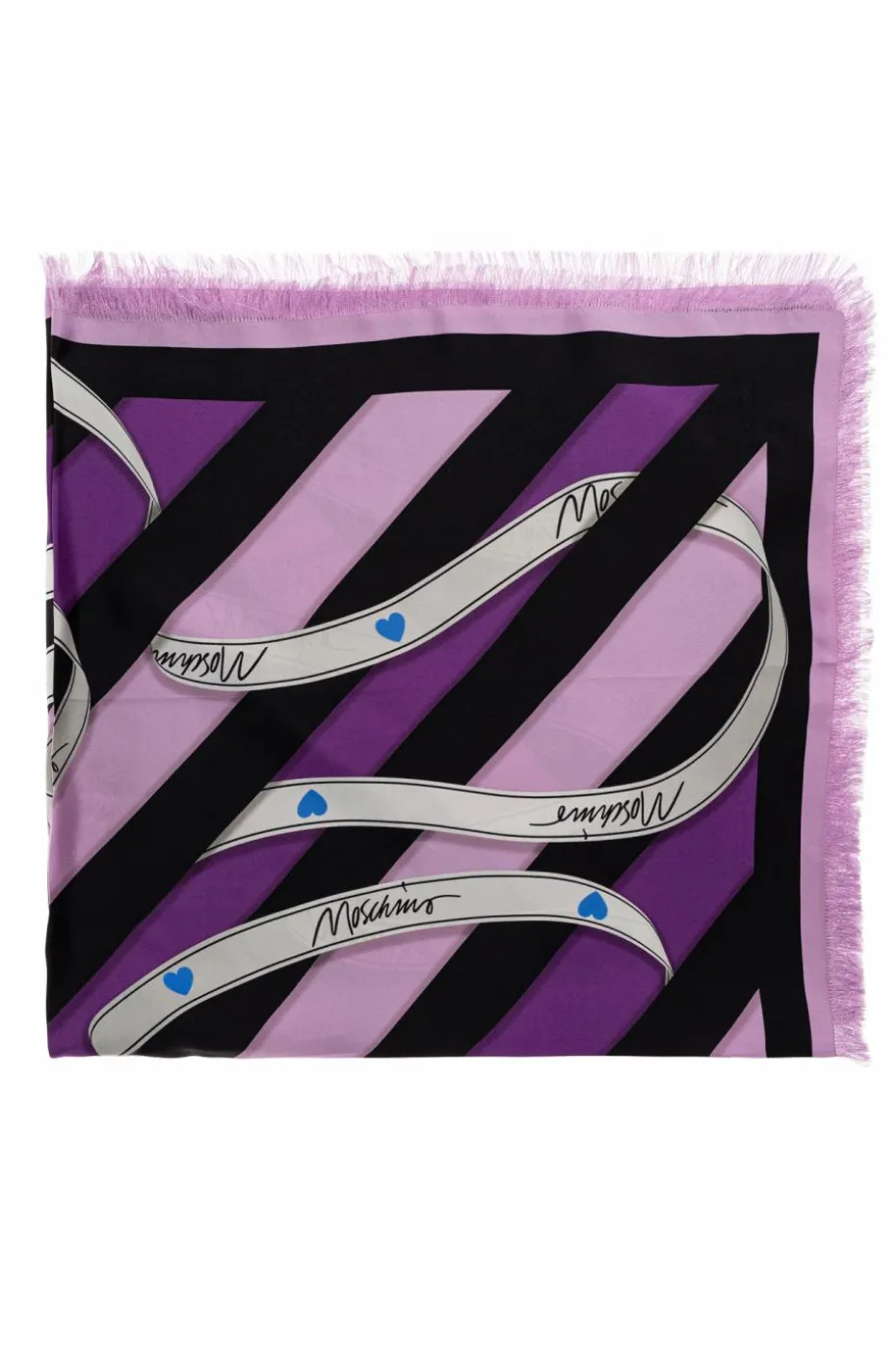 Moschino PURPLE Silk scarf