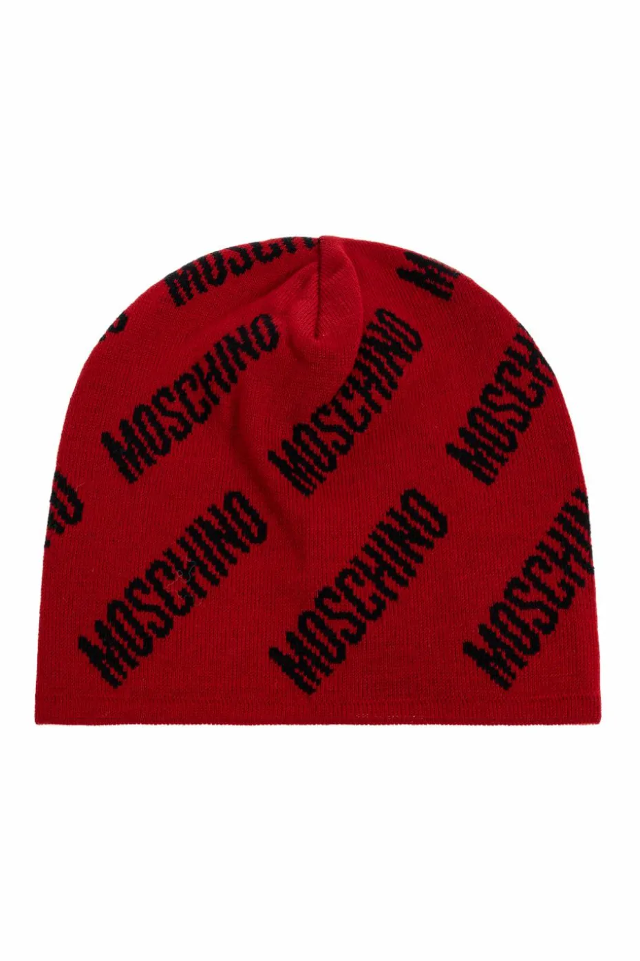 Moschino RED Monogram cap