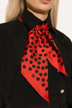 Moschino RED Silk scarf