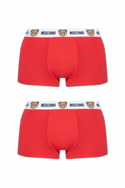 Moschino RED Two-pack of boxers with logo