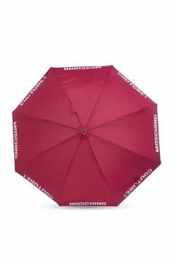 Moschino RED Umbrella with logo