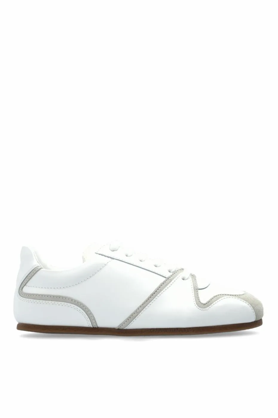 Moschino WHITE Leather sneakers