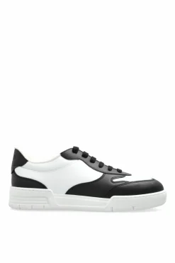 Moschino WHITE Leather sneakers