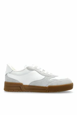 Moschino WHITE Leather sneakers