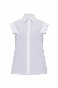 Moschino WHITE Sleeveless Shirt