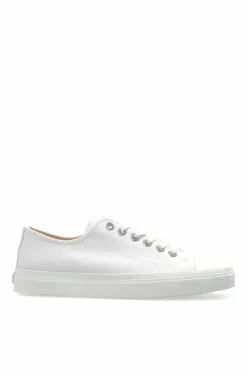 Moschino WHITE Square-toe sneakers