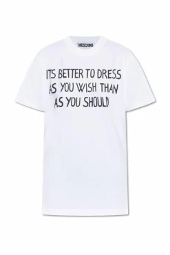 Moschino WHITE T-shirt with print