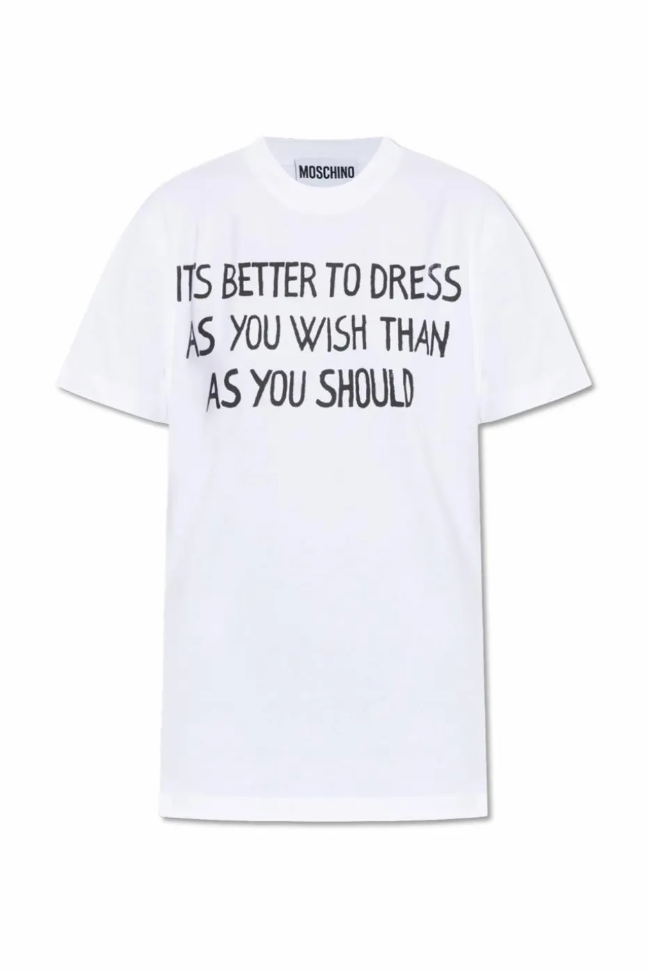 Moschino WHITE T-shirt with print