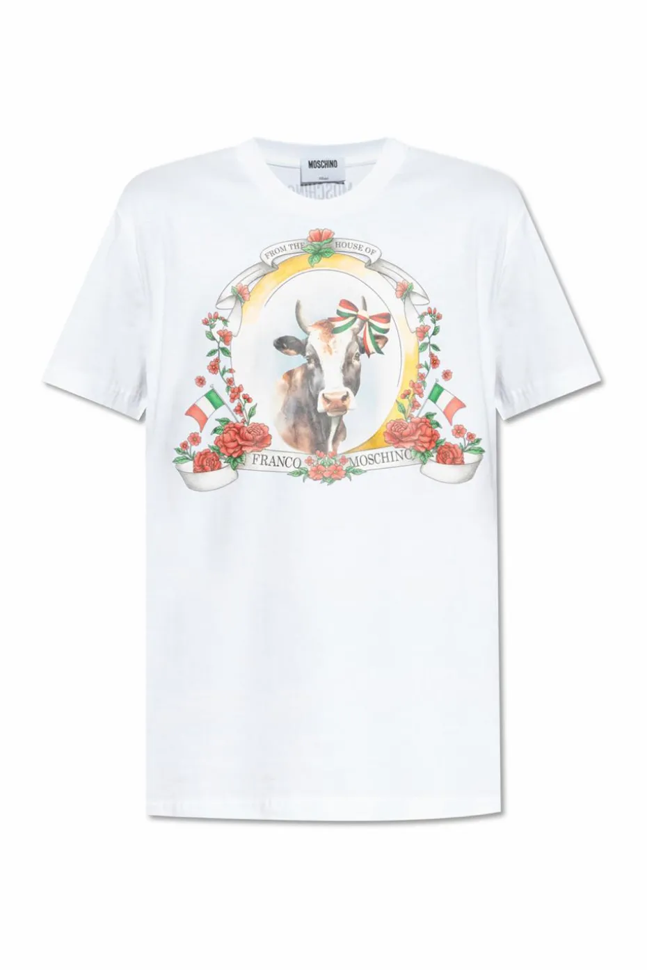 Moschino WHITE T-shirt with print