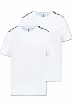 Moschino WHITE Two-pack of t-shirts from the Underwear collection