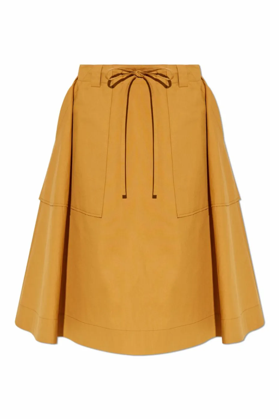 Moschino YELLOW Flared skirt