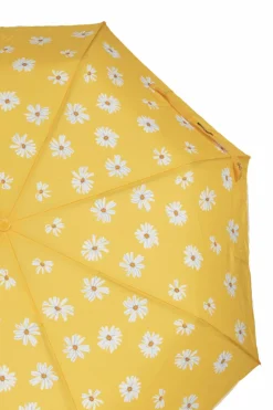 Moschino YELLOW Folding umbrella with logo