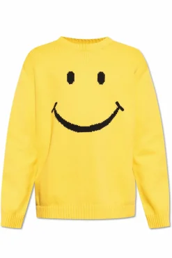 Moschino YELLOW Patterned sweater