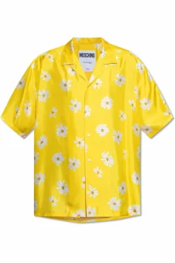 Moschino YELLOW Silk dress