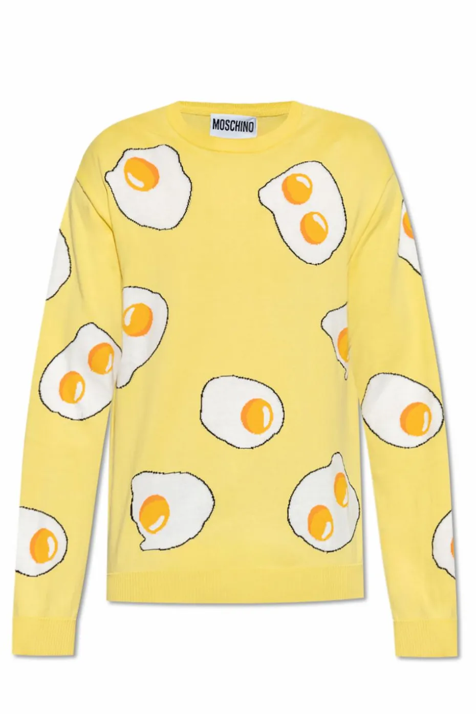Moschino YELLOW Sweater with pattern