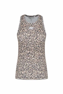 Munthe beige Top "Pymma" with animal motif