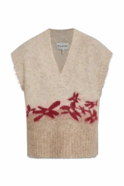 Munthe beige Vest `Purulia`