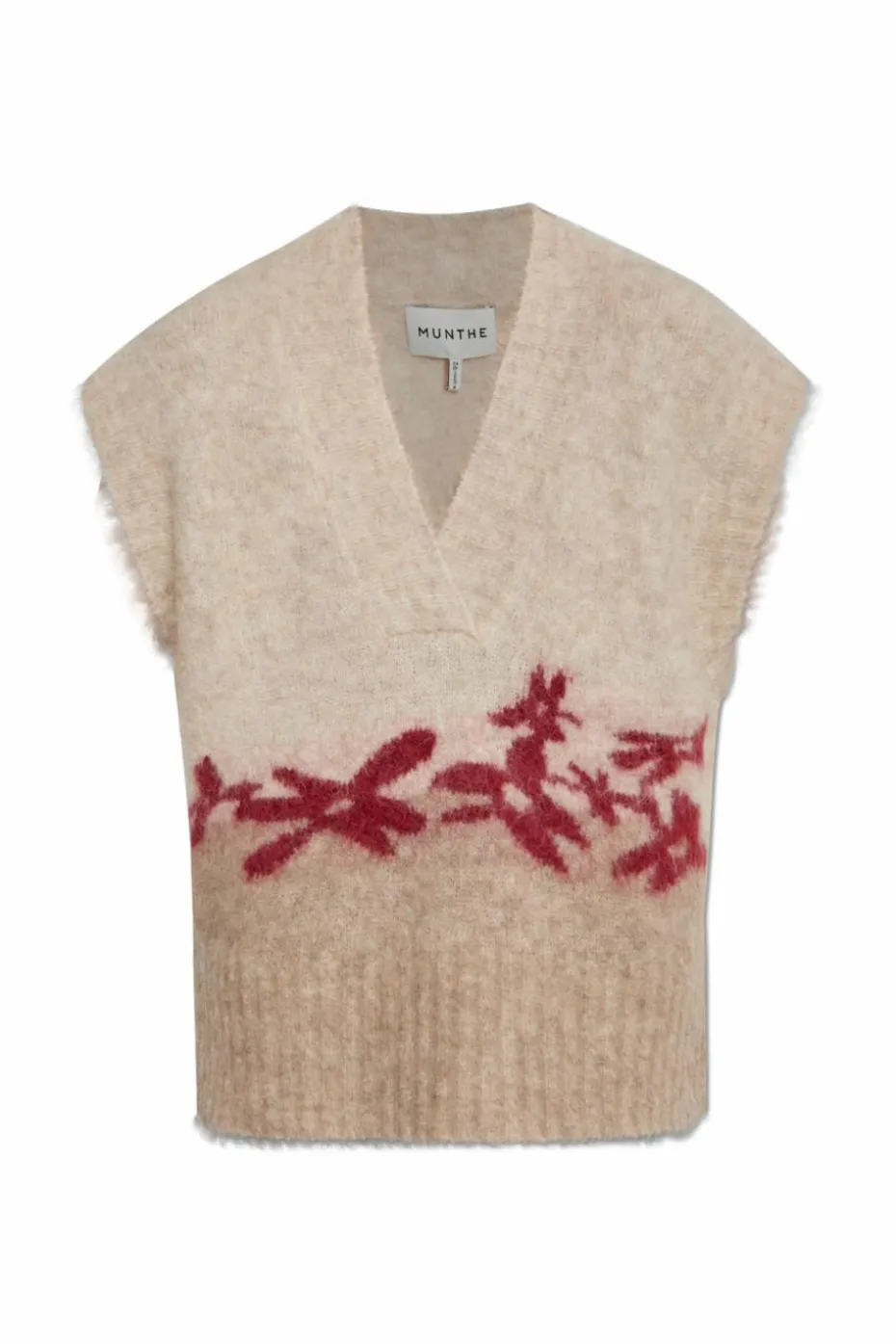 Munthe beige Vest `Purulia`