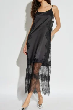 Munthe BLACK "Lazoslip" dress