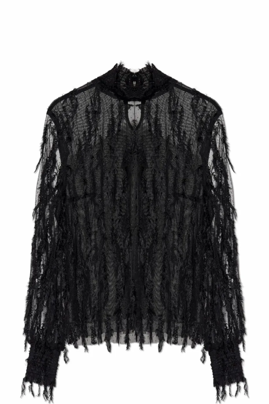 Munthe BLACK Top with decorative finish