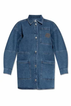 Munthe BLUE Denim jacket "Prickly"