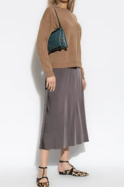 Munthe BROWN Cashmere sweater `Kiaran`