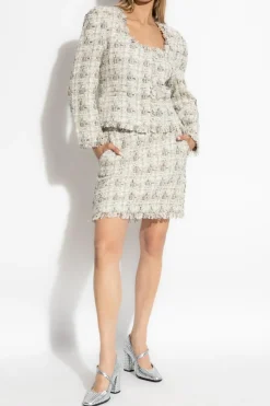 Munthe cream Tweed skirt