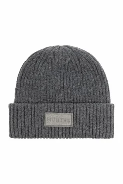 Munthe GREY Cap with logo patch