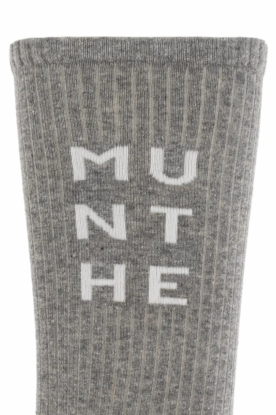 Munthe GREY Socks with logo