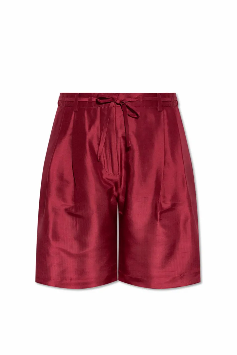 Munthe RED Silk shorts "Peppi"