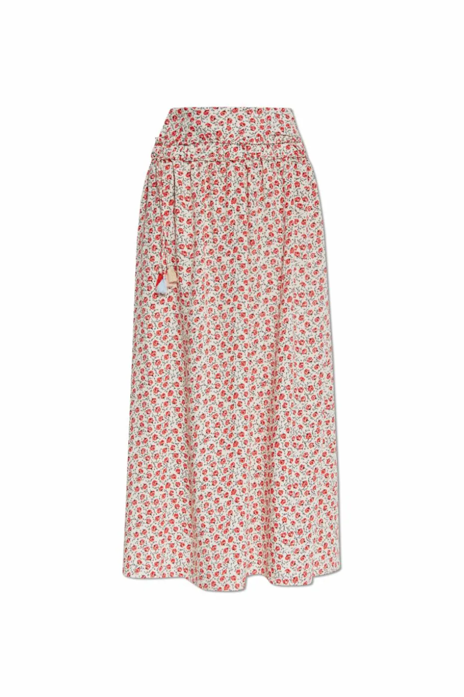 Munthe RED Skirt with floral motif