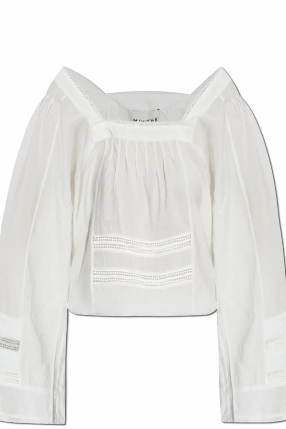 Munthe WHITE Top with openwork finish