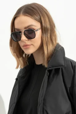Mykita BLACK Sunglasses Leeland