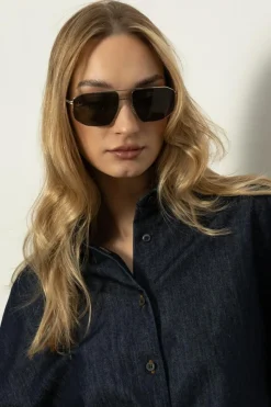 Mykita SILVER Santeri sunglasses