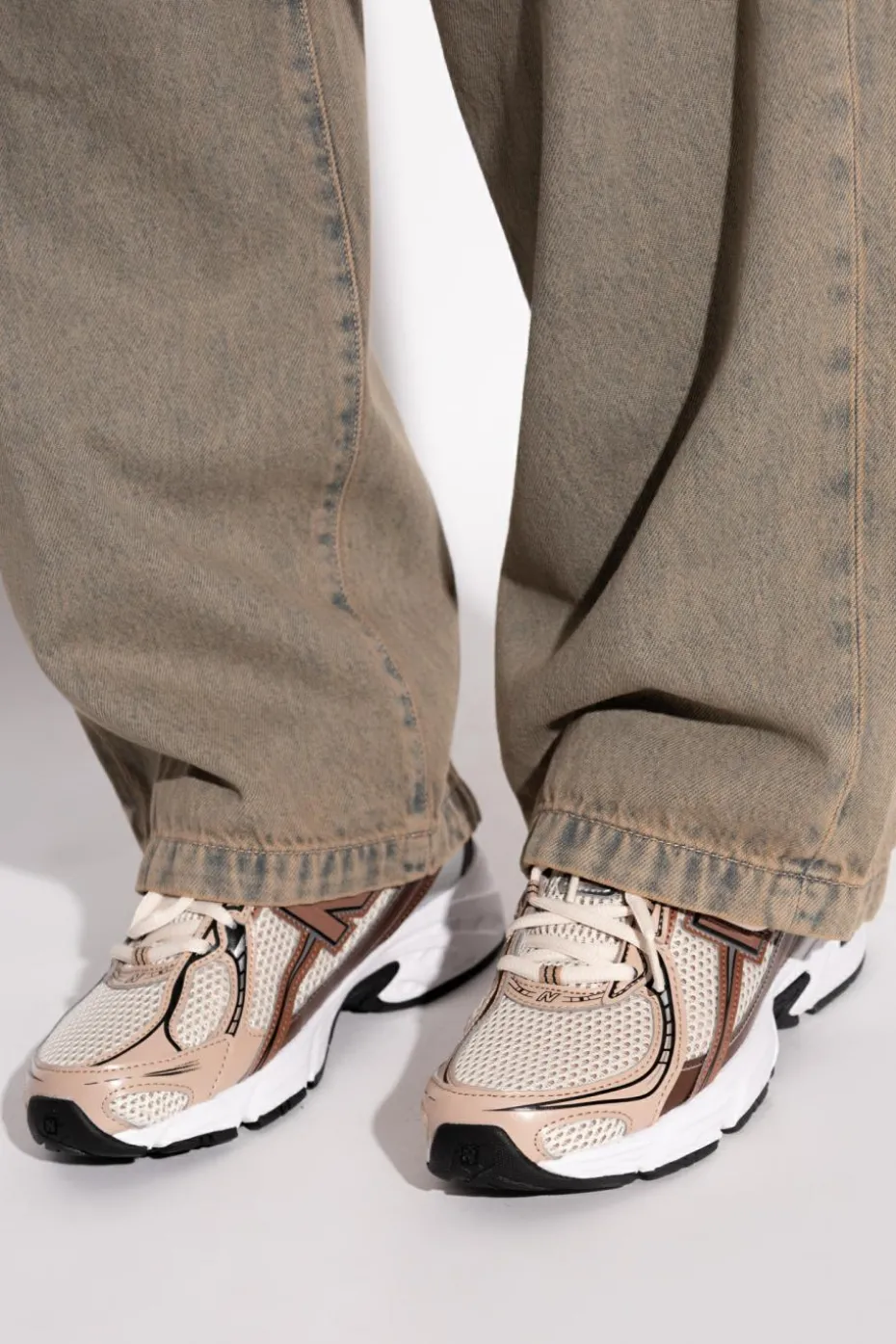 New Balance beige Sports shoes `U740BB2`