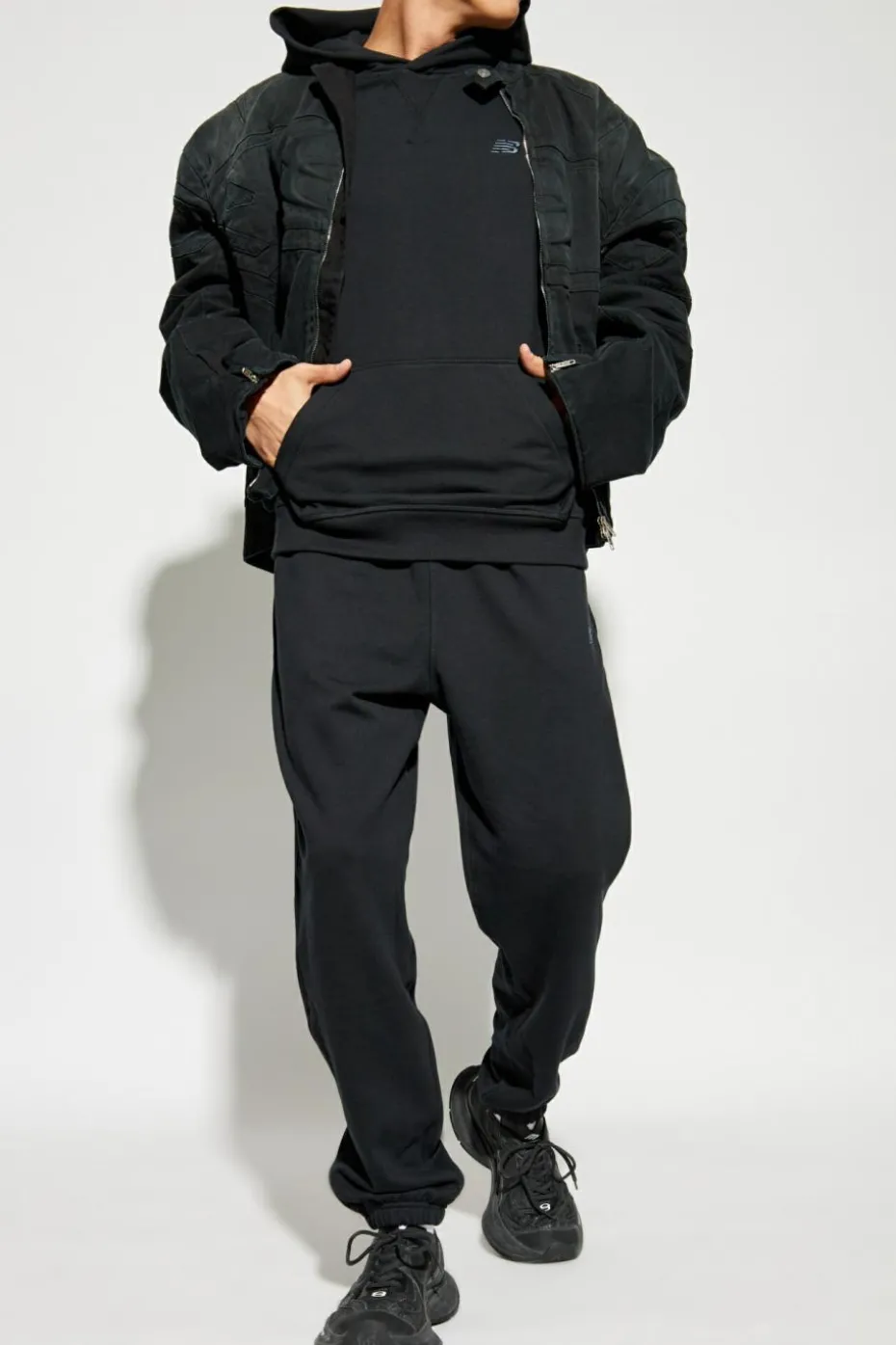 New Balance BLACK Oversize sweatshirt