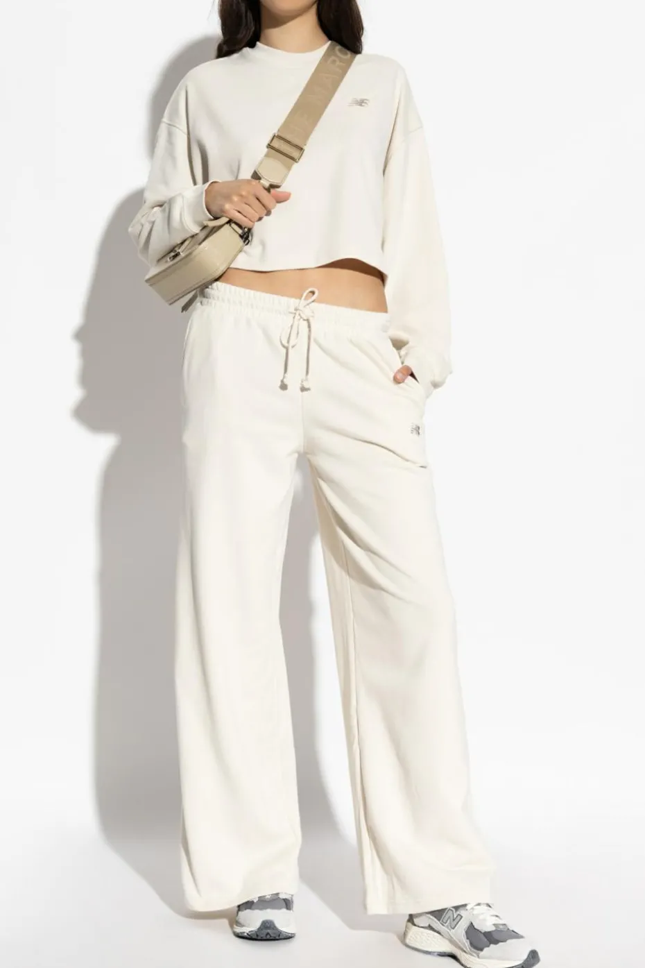 New Balance cream Oversize sweatshirt