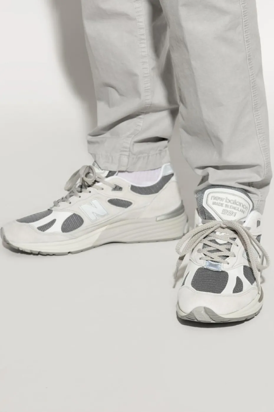 New Balance GREY Sneakers Made in UK 991v2