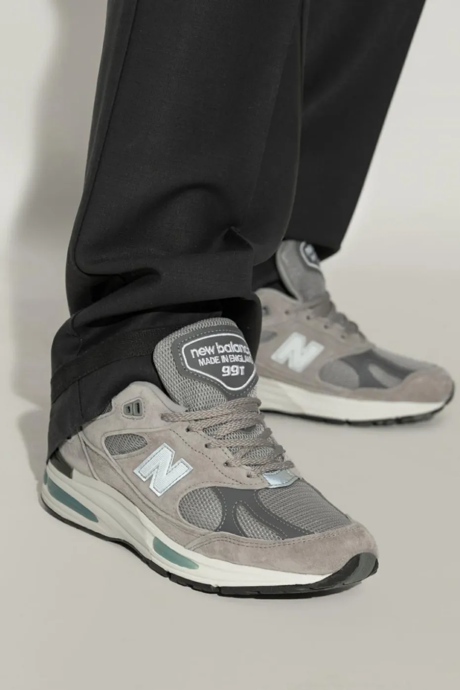 New Balance GREY Sneakers MADE in UK 991v2